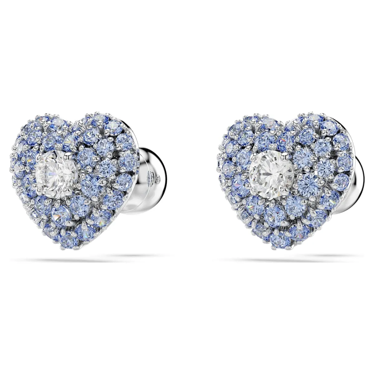 Swarovski Jewellery Hyperbola Stud Heart Earrings