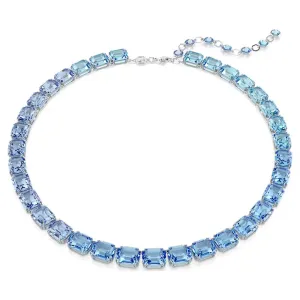 Swarovski Jewellery Millenia Blue Octagon Cut Tennis Necklace