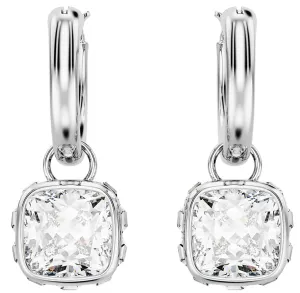 Swarovski Jewellery Stilla Silver Hoop Earrings