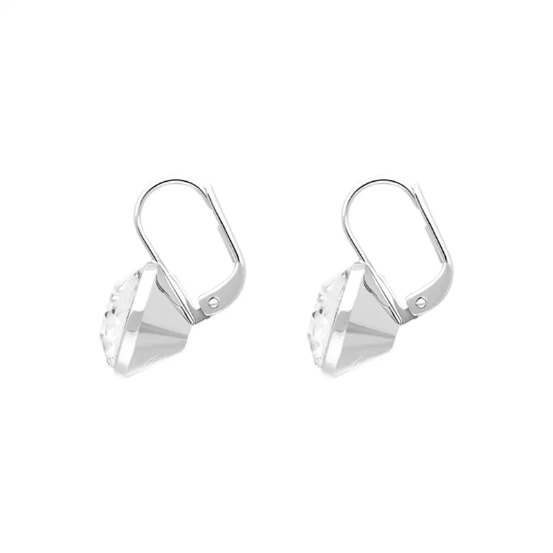 Swarovski Jewellery Swarovski Bella Rhodium Plated Mini Pierced Earrings