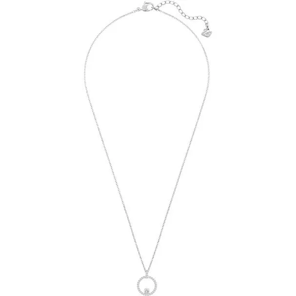 Swarovski Jewellery Swarovski Creativity Circle White Rhodium Pendant Necklace
