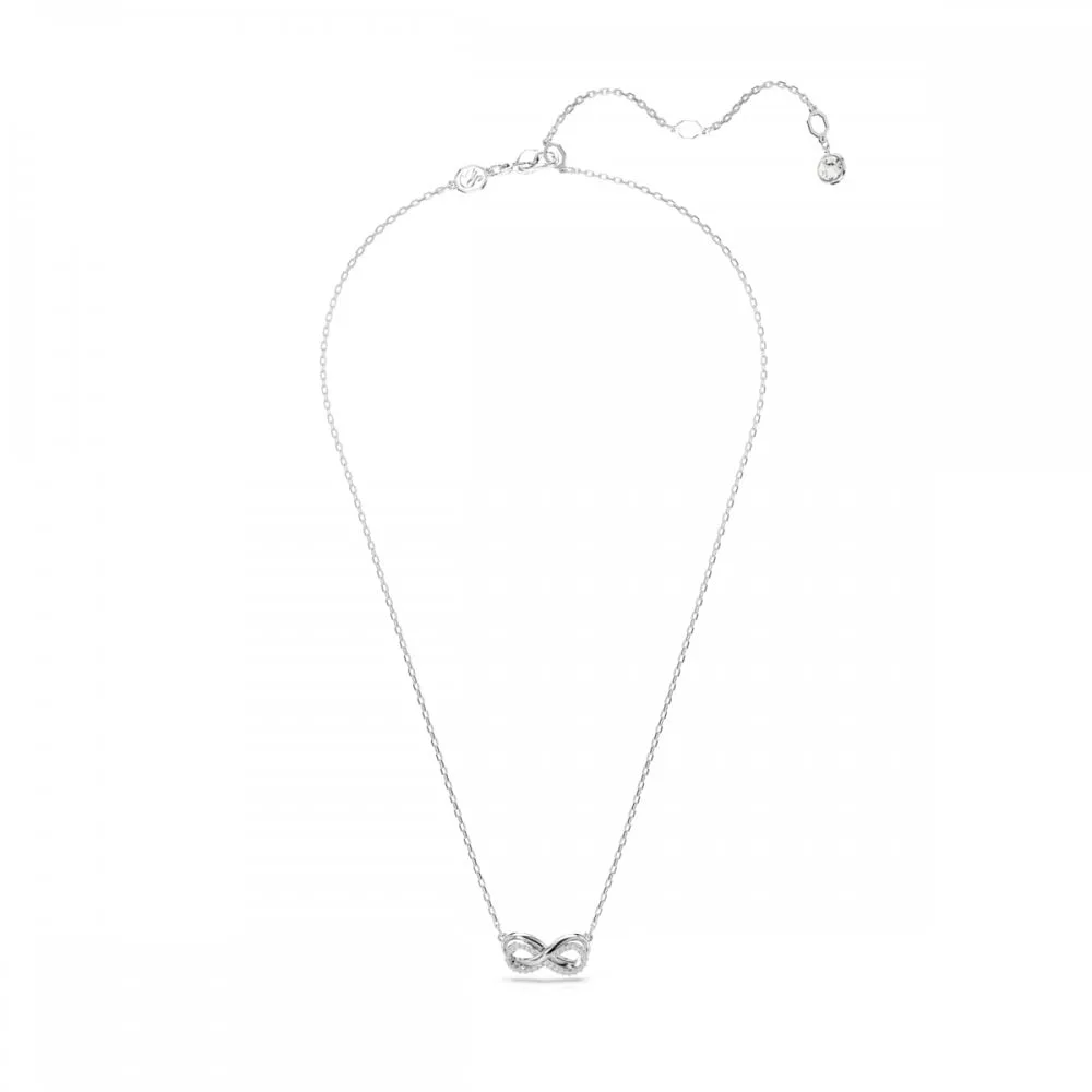 Swarovski Jewellery Swarovski Hyperbola Rhodium Plated Crystal Infinity Necklace