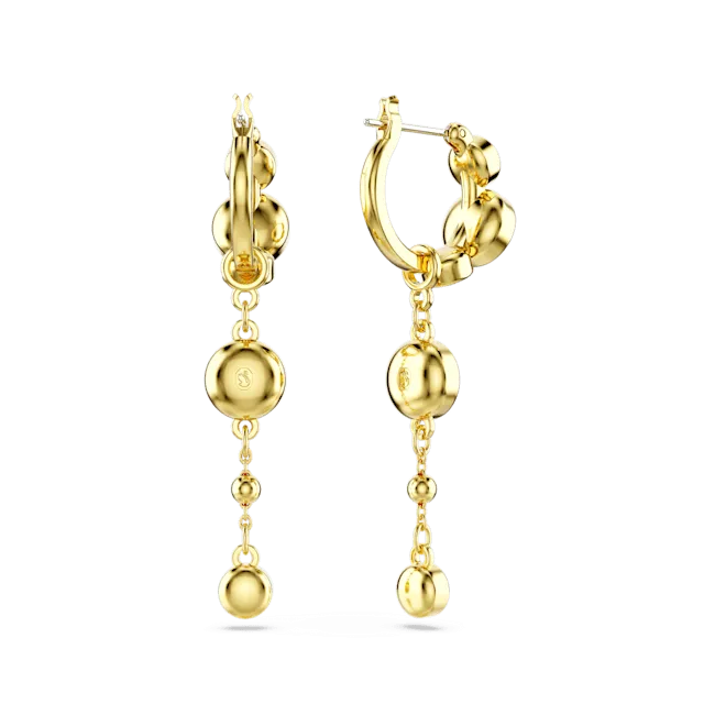 Swarovski Jewellery Swarovski Imber Gold-Tone Plated Crystal Drop Earrings