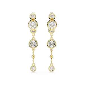 Swarovski Jewellery Swarovski Imber Gold-Tone Plated Crystal Drop Earrings