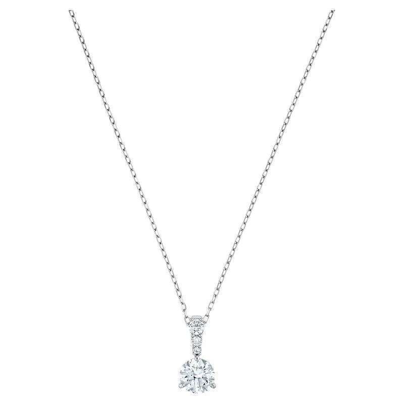 Swarovski Jewellery Swarovski Stilla Rhodium Plated Crystal Necklace