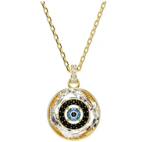 Swarovski Jewellery Symbolica Evil Eye Small Multicoloured Gold Tone Pendant