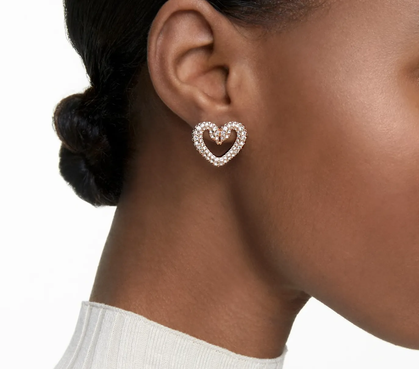 Swarovski Jewellery Una Rosegold Earrings