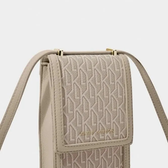 Taupe Signature Cell Bag KLB2921 Katie Loxton Jewelry And Accessories