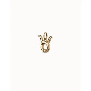 Taurus Golden Metal Charm CHA0197OROTAU0U Unode50 Jewelry And Accessories