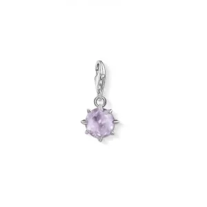Thomas Sabo Amethyst June Birthstone Charm 1788-169-13 Thomas Sabo Collectable Charms