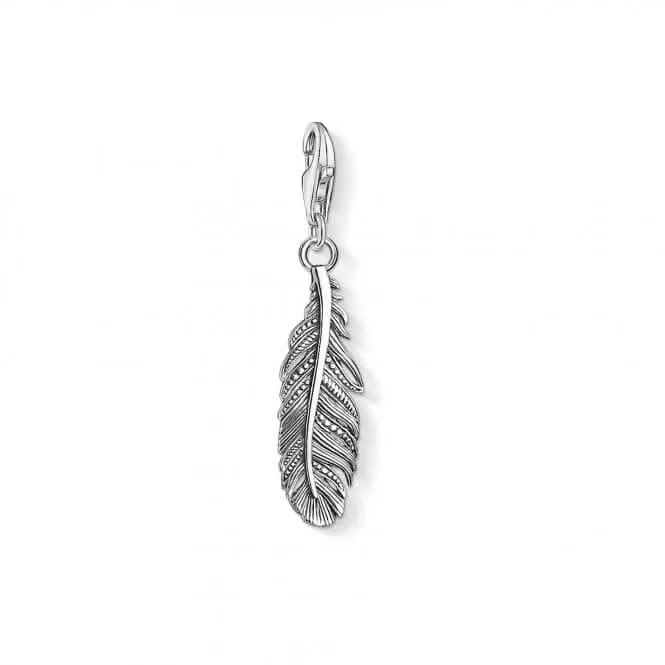 Thomas Sabo Charm Club Detailed Feather Charm 1559-637-21 Thomas Sabo Collectable Charms