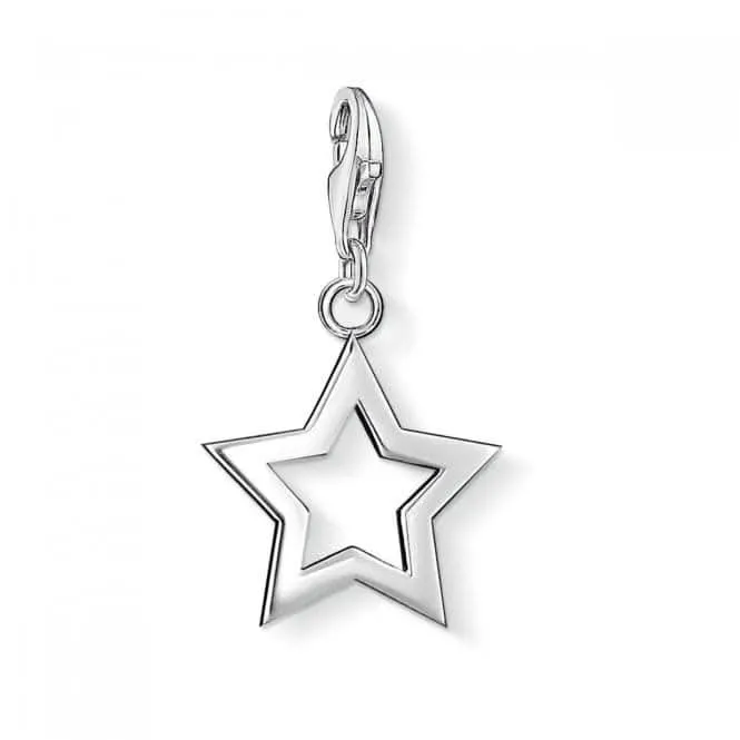 Thomas Sabo Charm Club Silver Charm Star Charm 0857-001-12 Thomas Sabo Collectable Charms