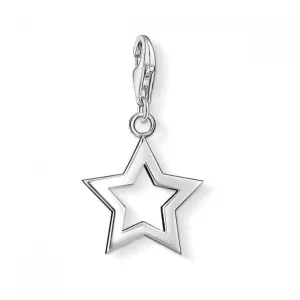 Thomas Sabo Charm Club Silver Charm Star Charm 0857-001-12 Thomas Sabo Collectable Charms