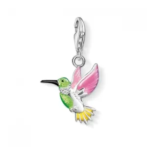Thomas Sabo Charm Club Silver Hummingbird Charm 0655-007-7 Thomas Sabo Collectable Charms