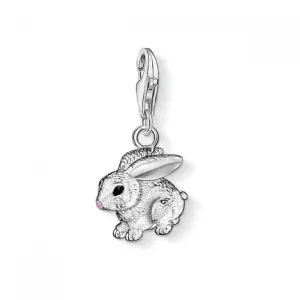Thomas Sabo Charm Club Silver Rabbit Charm 0819-007-12 Thomas Sabo Collectable Charms