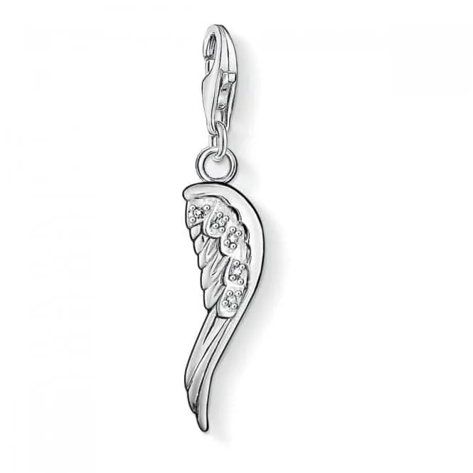Thomas Sabo Charm Club Silver Single Angel Wing Charm 0413-051-14 Thomas Sabo Collectable Charms
