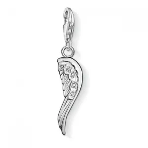 Thomas Sabo Charm Club Silver Single Angel Wing Charm 0413-051-14 Thomas Sabo Collectable Charms