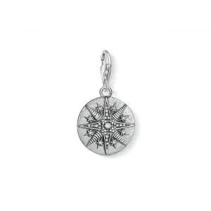 Thomas Sabo Charm Club Silver Star Coin Charm Pendant 1716-643-14 Thomas Sabo Collectable Charms
