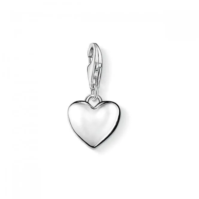 Thomas Sabo Charm Club Sterling Silver Heart Charm 0913-001-12 Thomas Sabo Collectable Charms