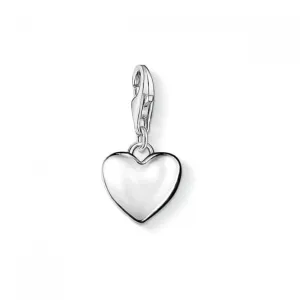 Thomas Sabo Charm Club Sterling Silver Heart Charm 0913-001-12 Thomas Sabo Collectable Charms