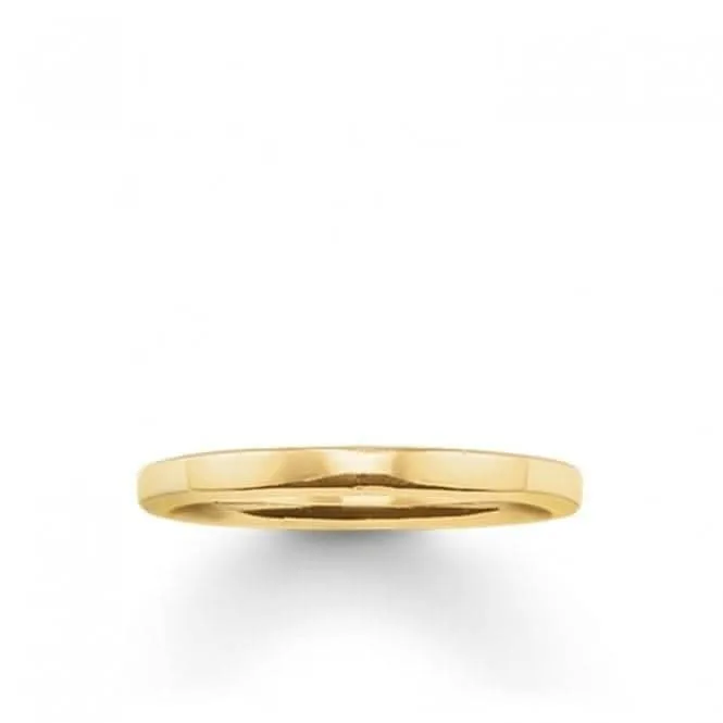 Thomas Sabo Classic Gold Ring TR1979-413-12 Thomas Sabo Rings