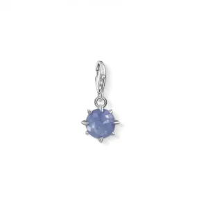 Thomas Sabo Dumortierite December Birthstone Charm 1782-624-1 Thomas Sabo Collectable Charms