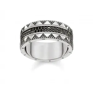 Thomas Sabo Hieroglyphic Ornamentation Ring TR2107-643-11 Thomas Sabo Rings
