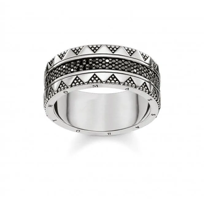 Thomas Sabo Hieroglyphic Ornamentation Ring TR2107-643-11 Thomas Sabo Rings