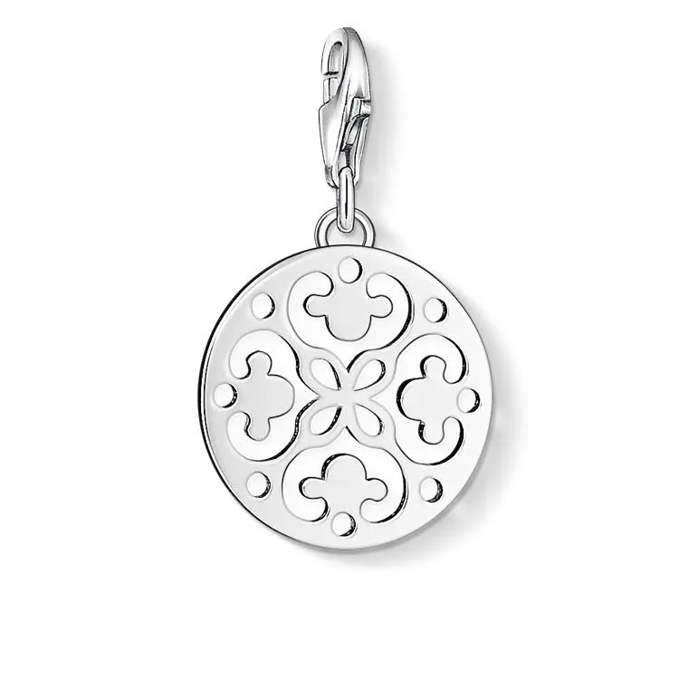 Thomas Sabo Jewellery Thomas Sabo Charm Club Polished Arabesque Charm - CC1004