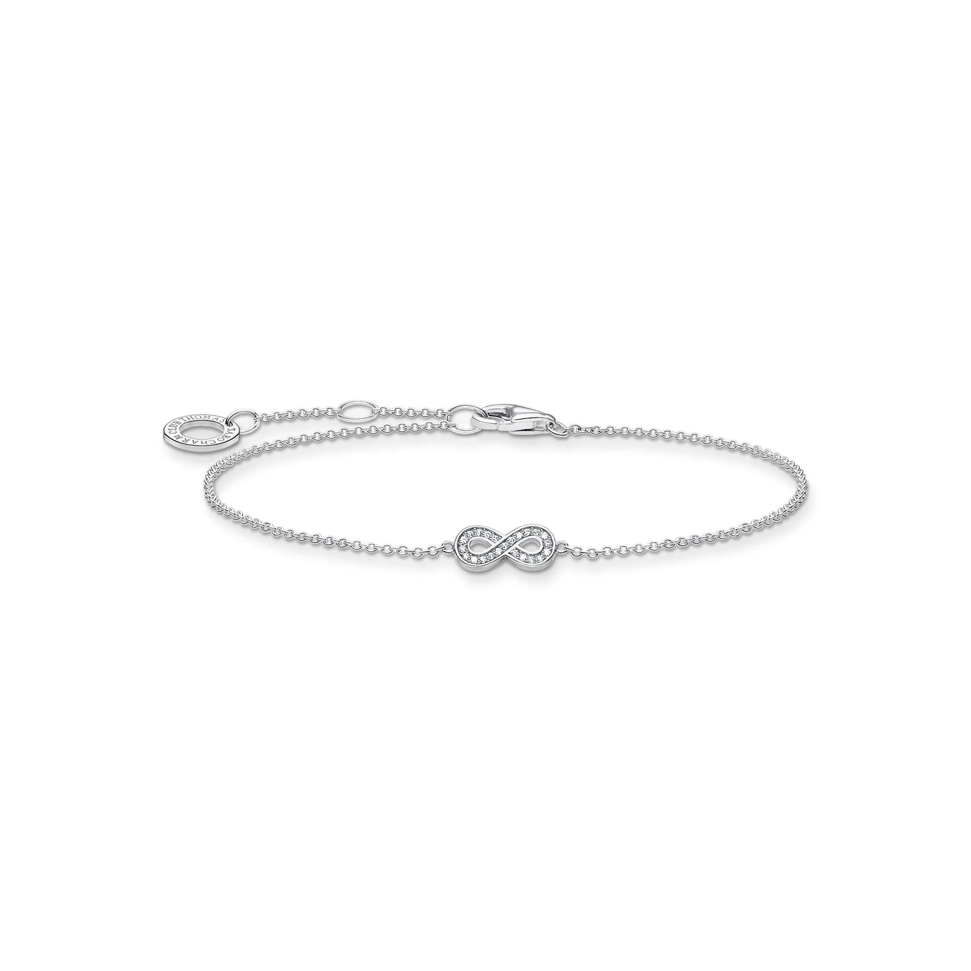 Thomas Sabo Jewellery Thomas Sabo Charm Club Sterling Silver Infinity Bracelet