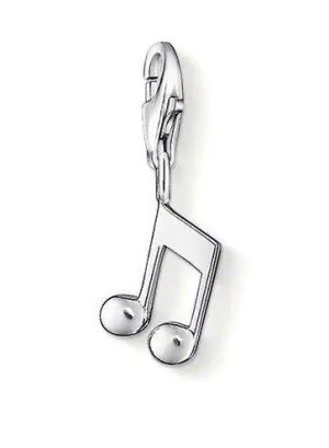 Thomas Sabo Jewellery Thomas Sabo Charm Club Sterling Silver Music Note Charm