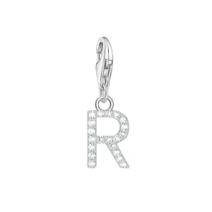 Thomas Sabo Jewellery Thomas Sabo Charmista Sterling Silver Letter R Charm Pendant
