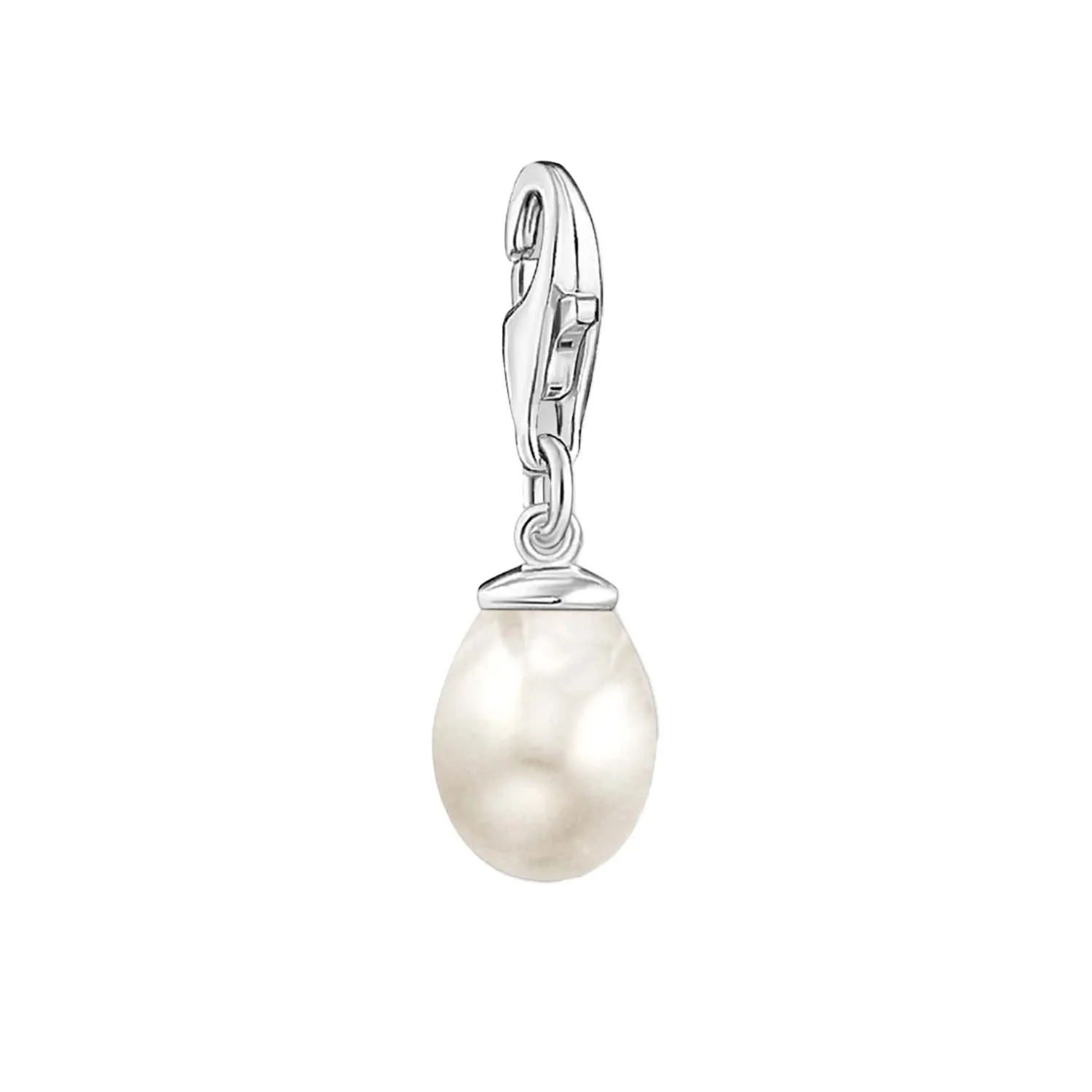 Thomas Sabo Jewellery Thomas Sabo Charmista Sterling Silver White Freshwater Pearl Charm