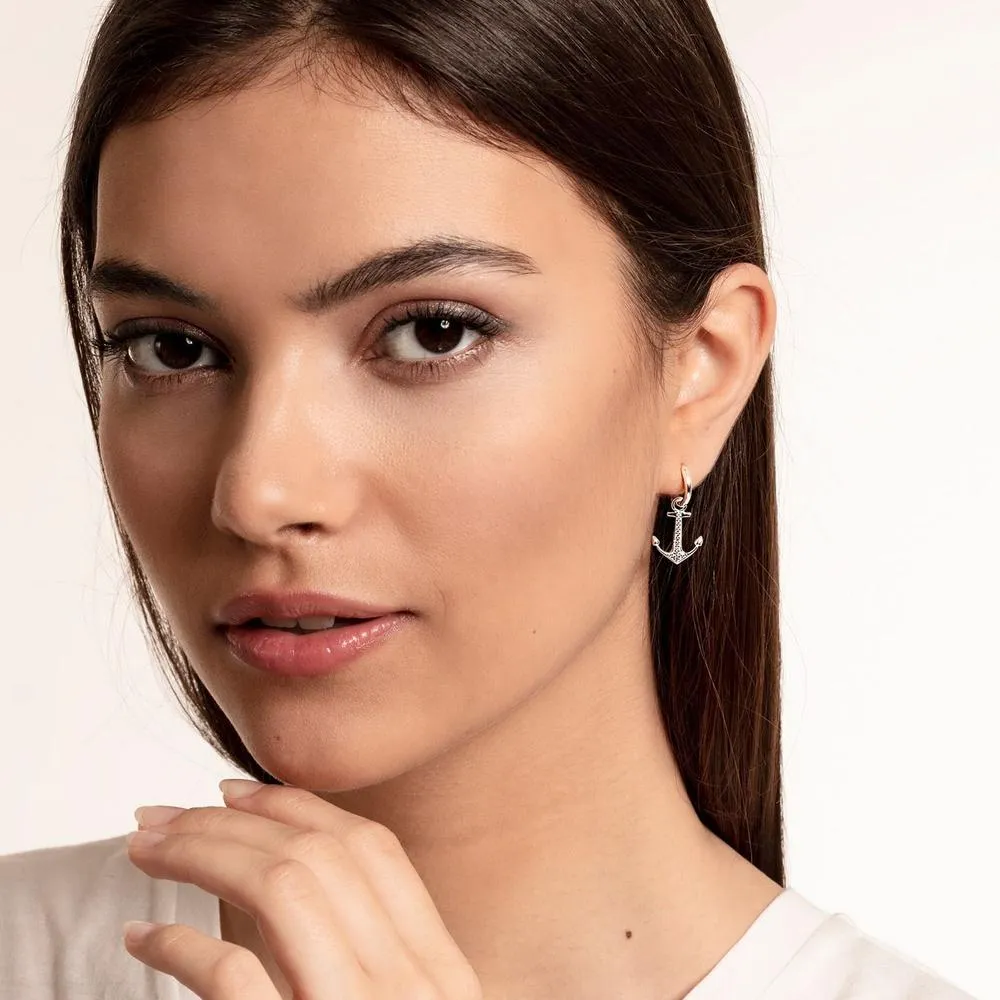 Thomas Sabo Jewellery Thomas Sabo Love Anchor Earring - TCR634