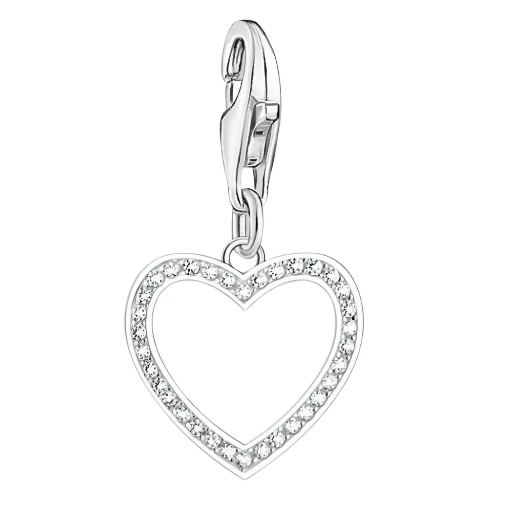 Thomas Sabo Jewellery Thomas Sabo -  Open Heart Charm CZ