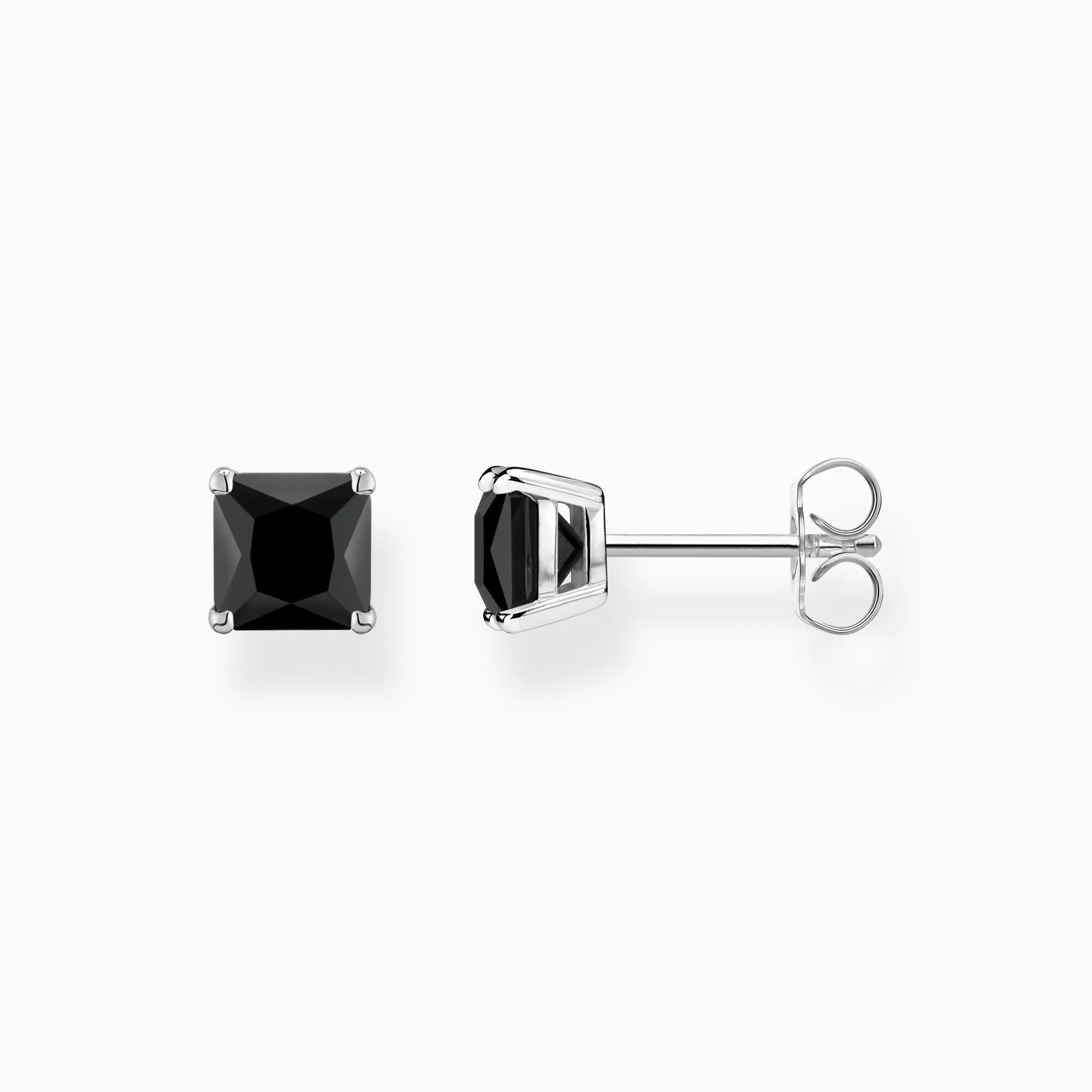 Thomas Sabo Jewellery Thomas Sabo Sterling Black Stone Stud Earrings