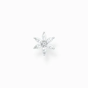 Thomas Sabo Jewellery Thomas Sabo Sterling Flower Single Stud Earring