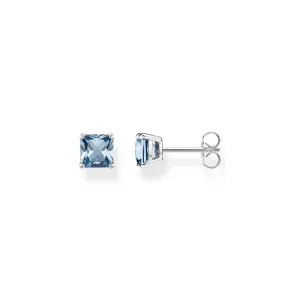 Thomas Sabo Jewellery Thomas Sabo Sterling Silver Blue Stone Stud Earrings