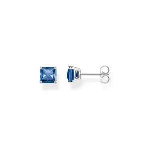 Thomas Sabo Jewellery Thomas Sabo Sterling Silver Blue Stone Stud Earrings