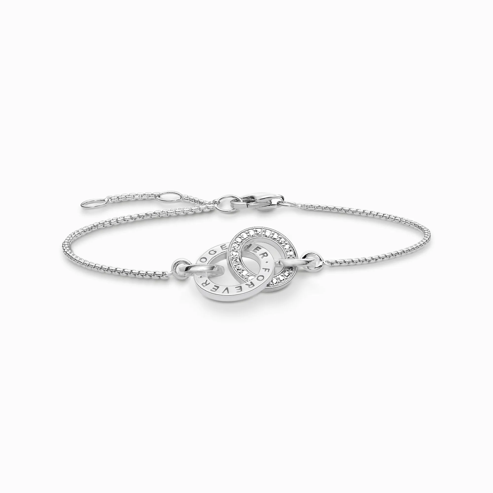 Thomas Sabo Jewellery Thomas Sabo Sterling Silver Forever Together Bracelet