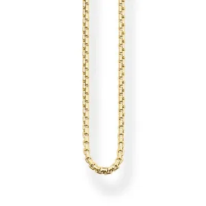 Thomas Sabo Jewellery Thomas Sabo Sterling Silver Gold Plated Venezia Chain