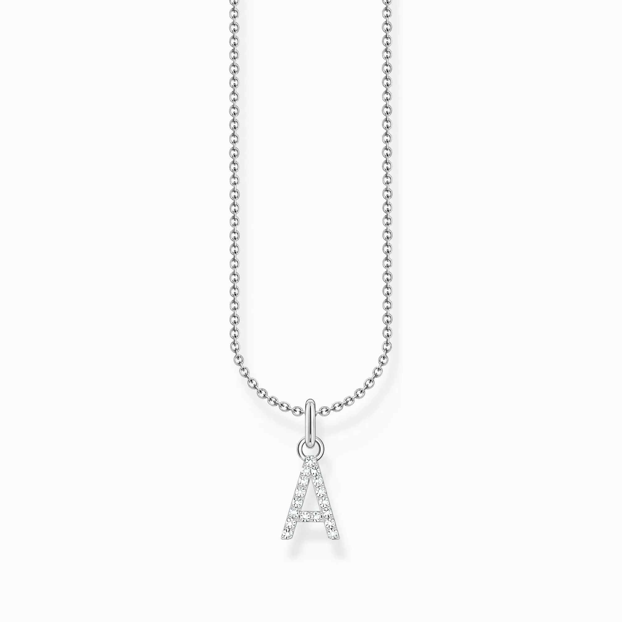 Thomas Sabo Jewellery Thomas Sabo Sterling Silver Letter A Necklace