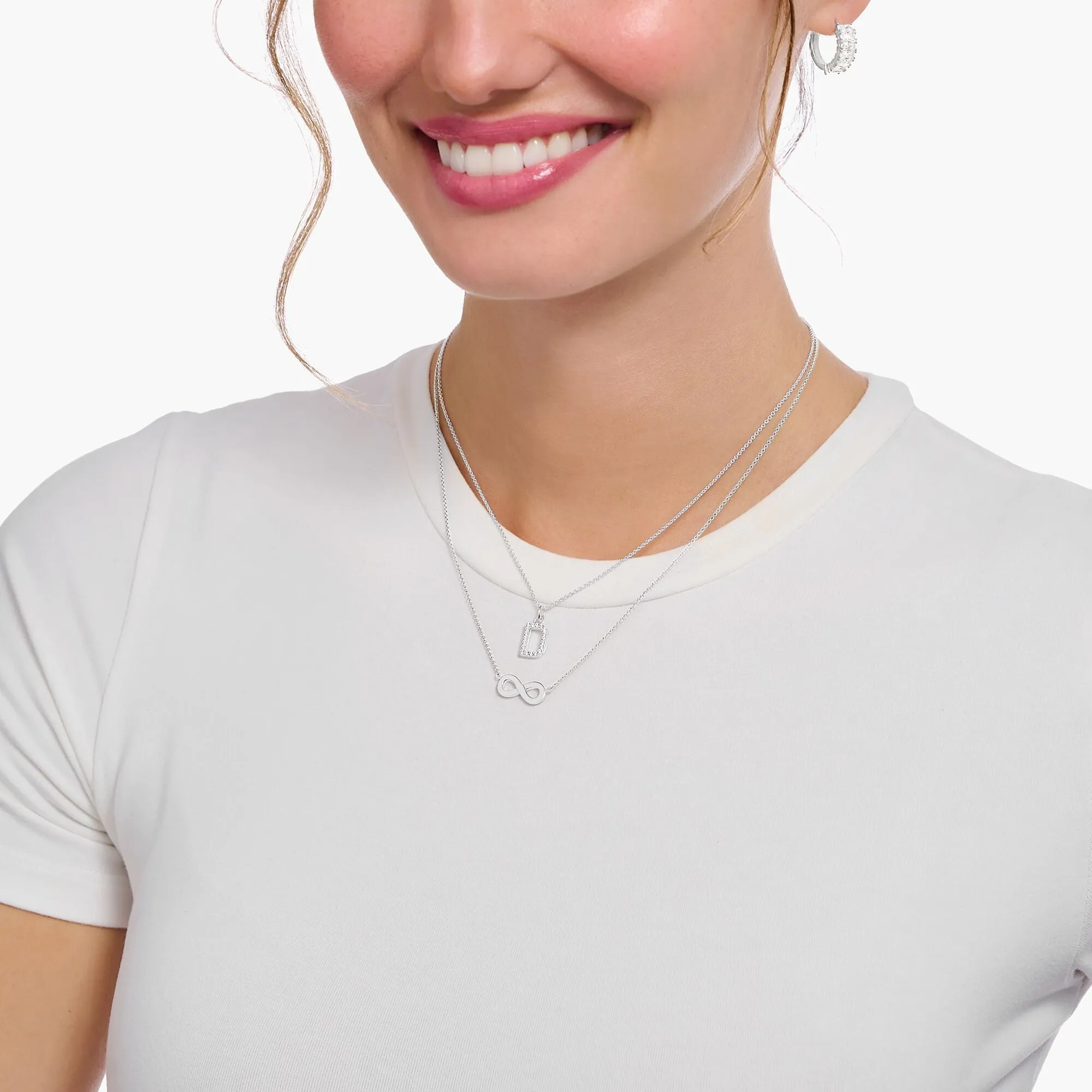 Thomas Sabo Jewellery Thomas Sabo Sterling Silver Letter D Necklace