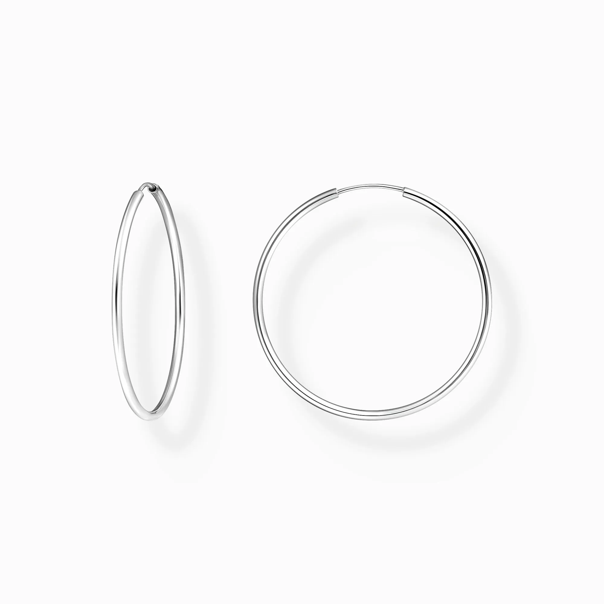 Thomas Sabo Jewellery Thomas Sabo Sterling Silver Medium Hoop Earrings