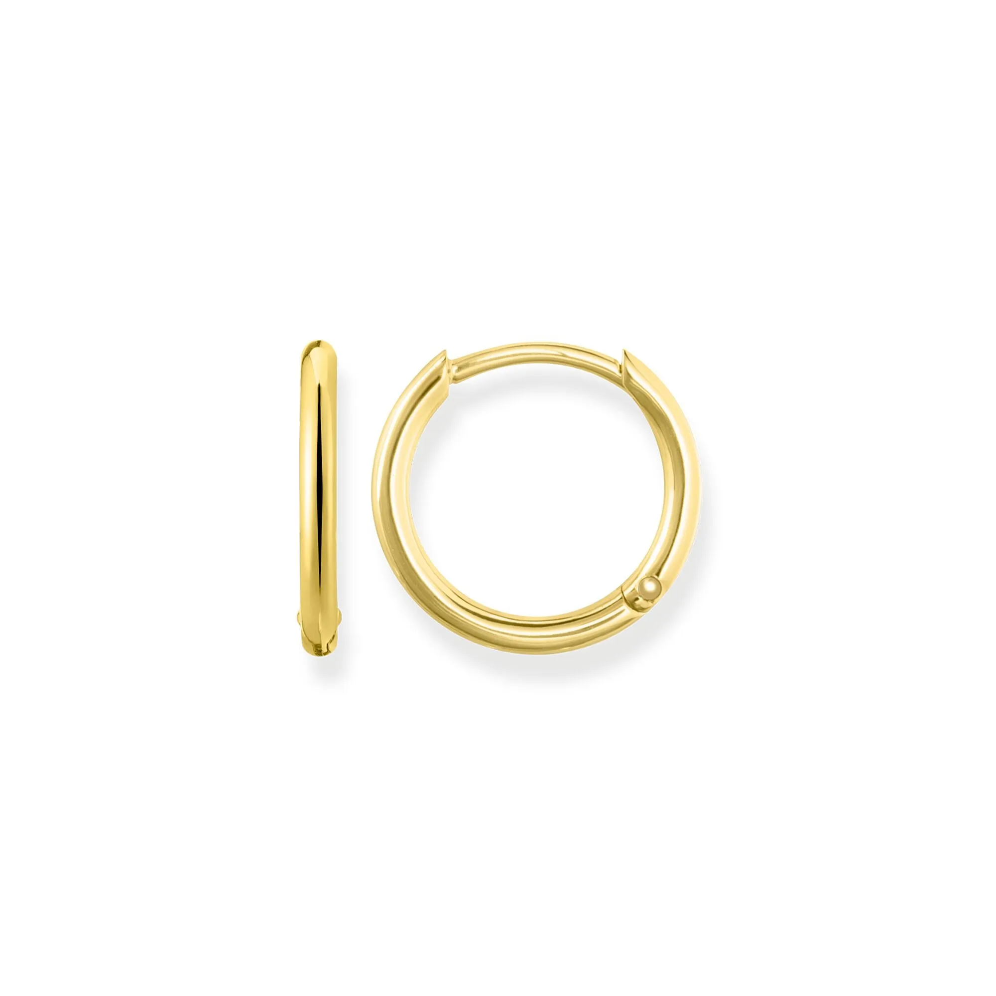 Thomas Sabo Jewellery Thomas Sabo Yellow Gold Plated Sterling Silver Small Hoop Earrings