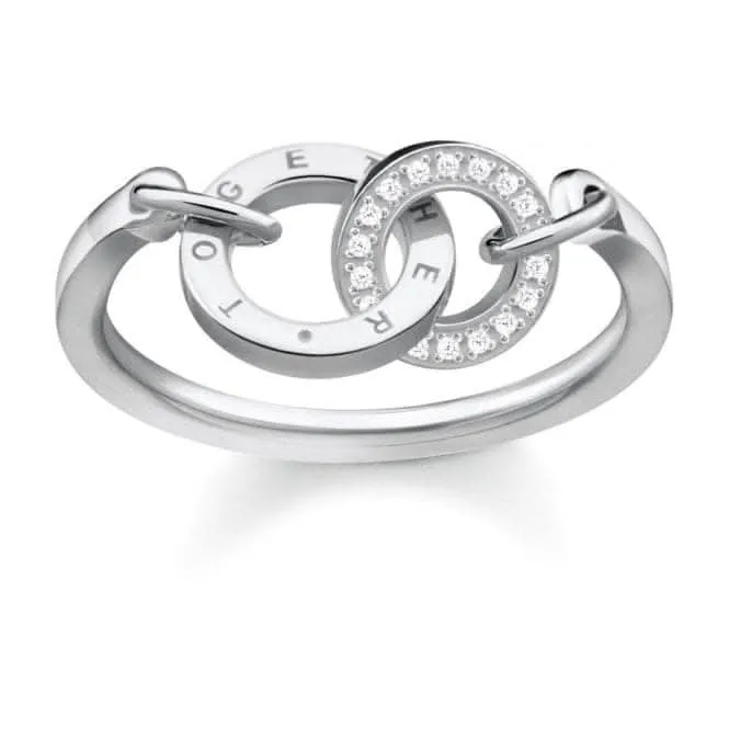 Thomas Sabo Ladies Glam and Soul Together Ring TR2141-051-14 Thomas Sabo Rings
