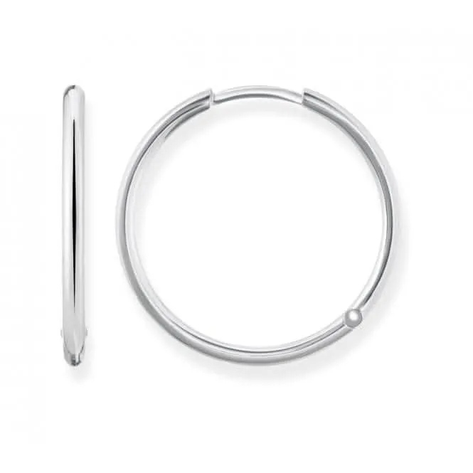 Thomas Sabo Large Hoop Earrings CR610-001-12 Thomas Sabo Earrings