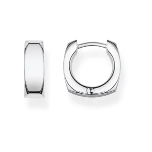 Thomas Sabo Minimalist Silver Hoop Earrings CR650-001-21 Thomas Sabo Earrings