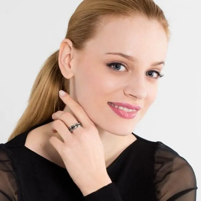 Thomas Sabo Pavé Cross Band Ring TR1943-051-11 Thomas Sabo Rings