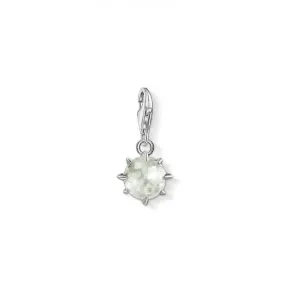 Thomas Sabo Prasiolite August Birthstone Charm 1786-465-33 Thomas Sabo Collectable Charms